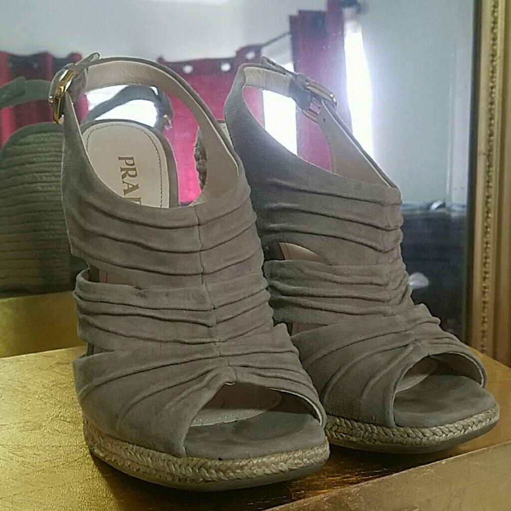 Prada Espadrilles Wedges - Picture 3 of 7